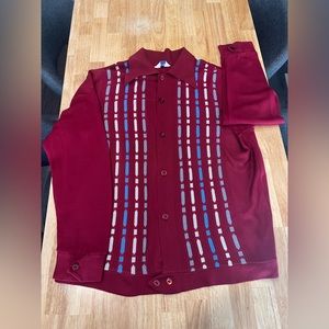 Van Cart styled Vintage Button Up Cardigan. Men’s size Medium.